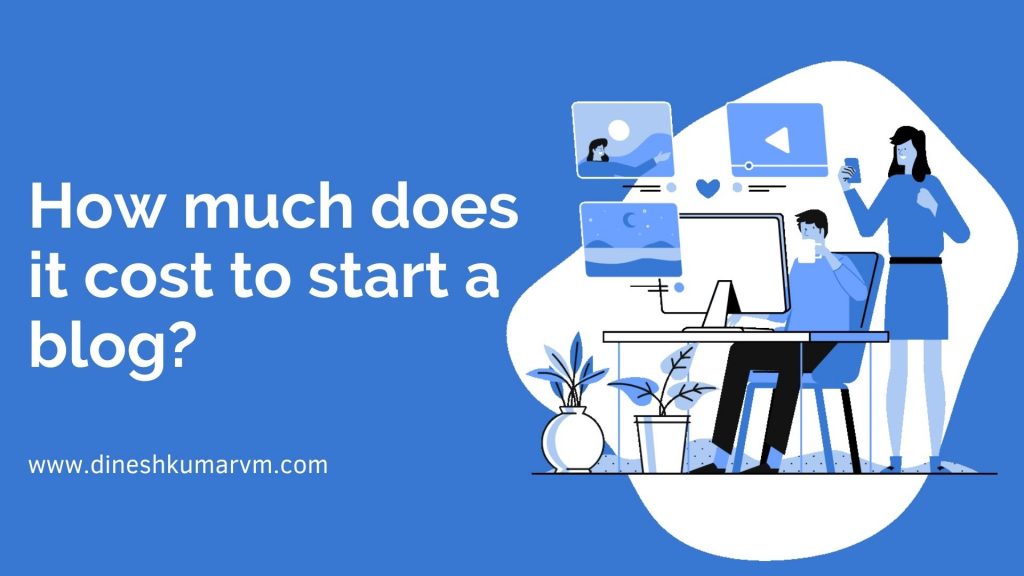 How much does it cost to start a blog_
